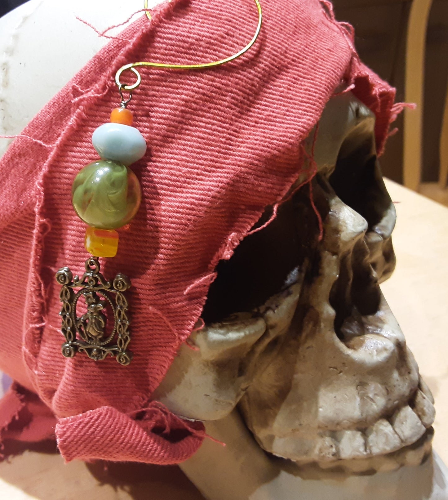 Pirate Charm Octopus Pendants