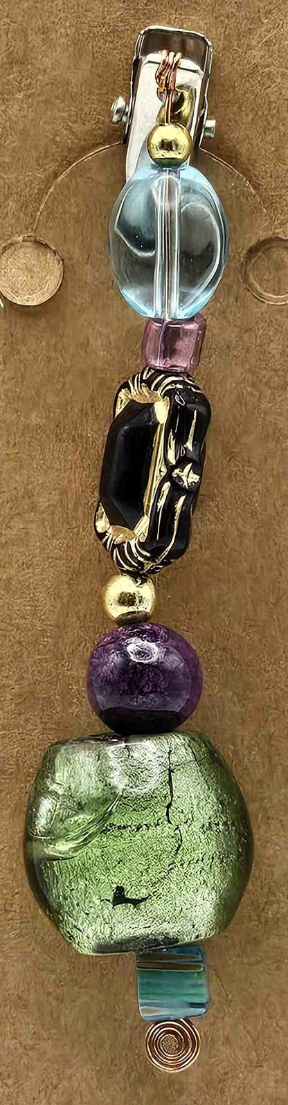 Pirate Charm Glass Beads