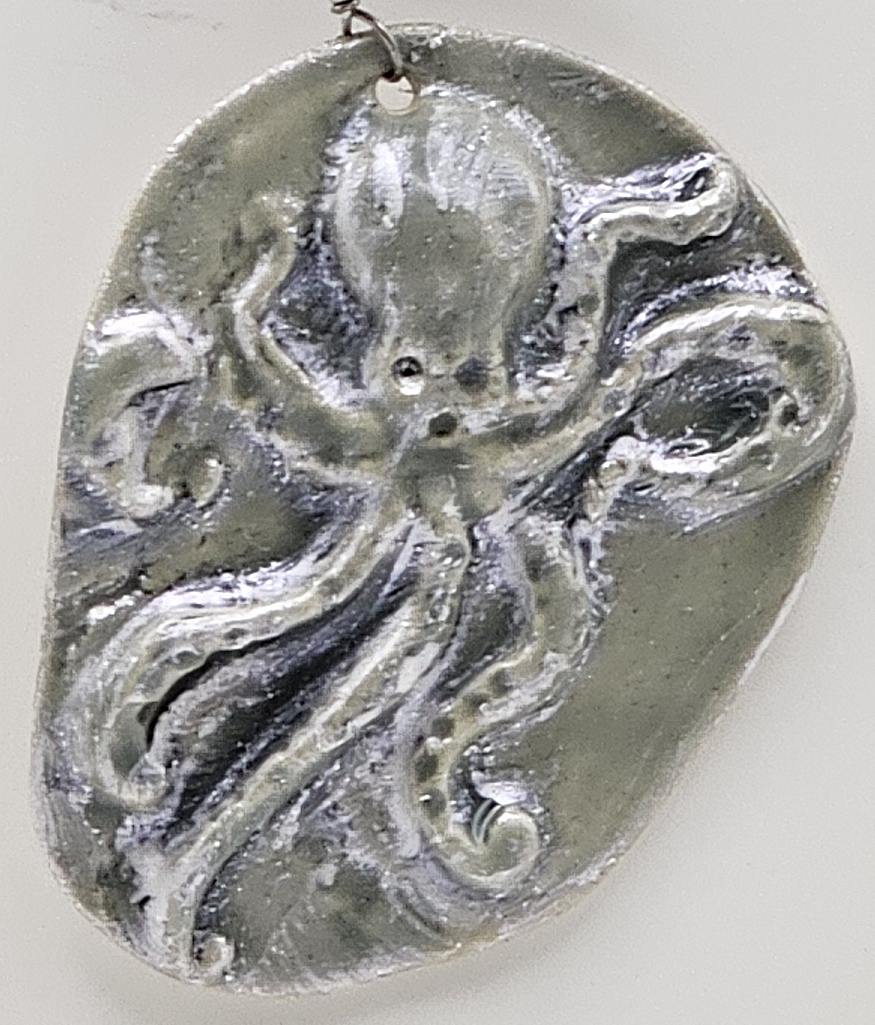 Pirate Charm Octopus Pendants