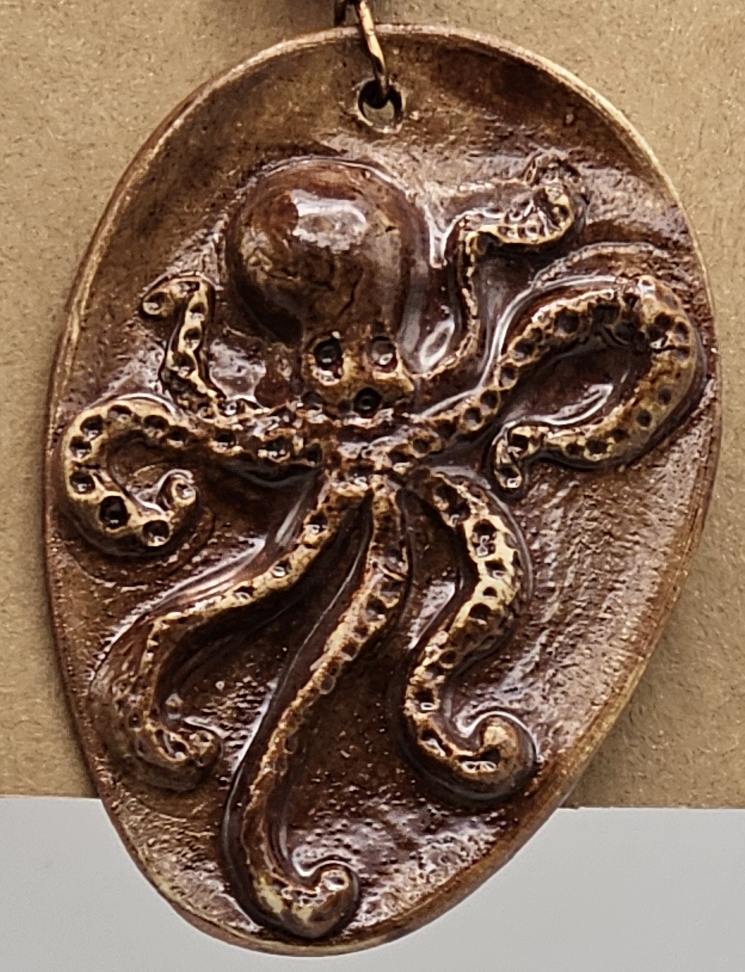 Pirate Charm Octopus Pendants