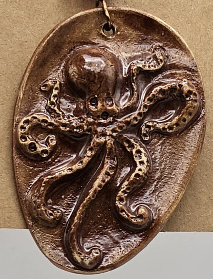 Pirate Charm Octopus Pendants