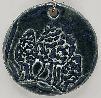 Pirate Charm Mushroom Pendants