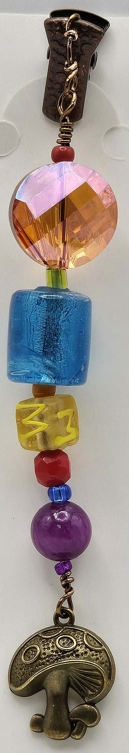 Pirate Charm Mushroom Pendants