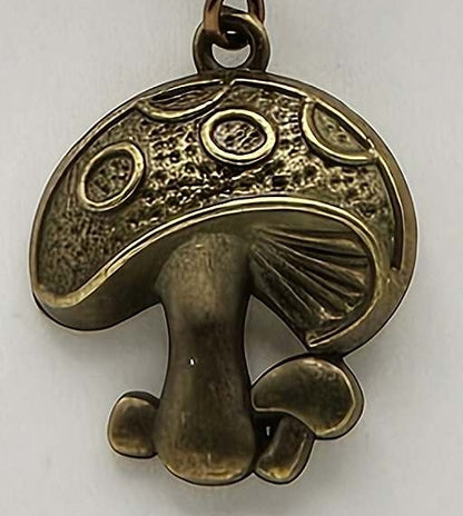 Pirate Charm Mushroom Pendants