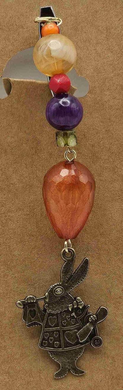 Pirate Charm Alice Metal Pendants