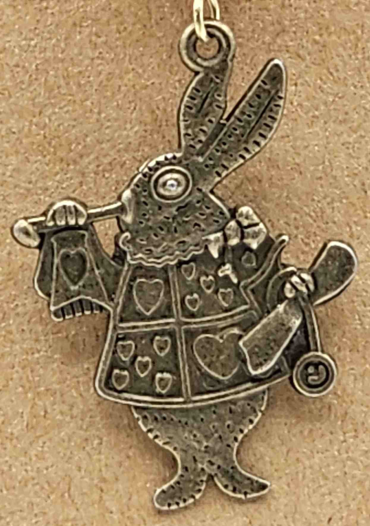 Pirate Charm Alice Metal Pendants