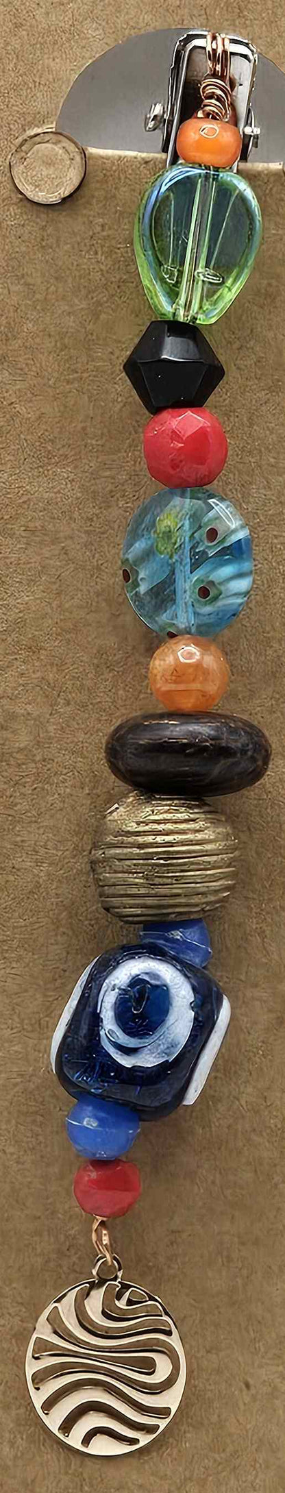 Pirate Charm Metal Pendant