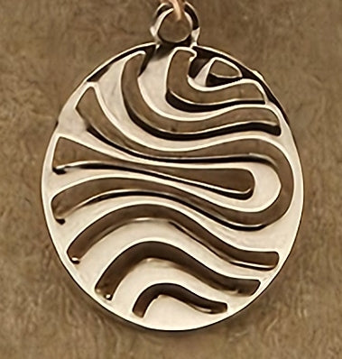 Pirate Charm Metal Pendant