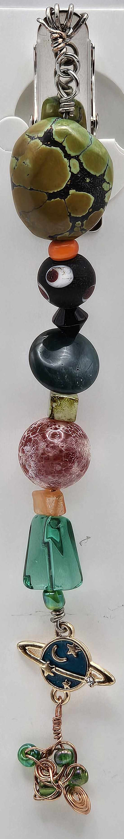 Pirate Charm Celestial Cloisonné Pendants