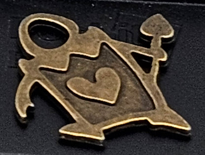 Pirate Charm Alice Metal Pendants