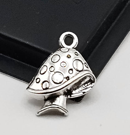 Pirate Charm Mushroom Pendants