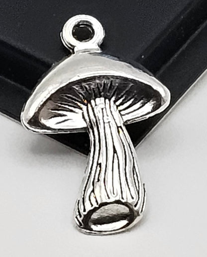 Pirate Charm Mushroom Pendants