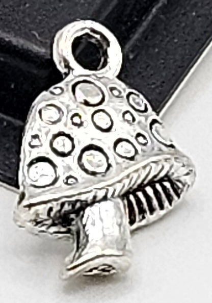 Pirate Charm Mushroom Pendants