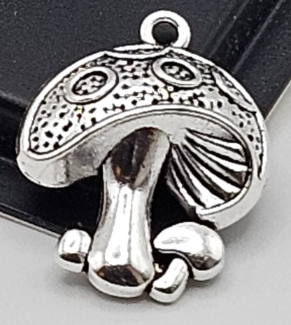 Pirate Charm Mushroom Pendants