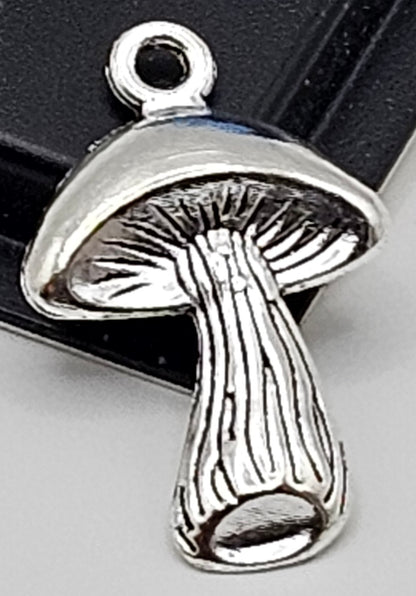 Pirate Charm Mushroom Pendants